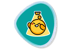 蛋仔展示蹦蹦跳跳表情