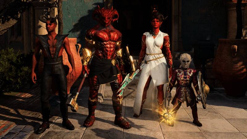 《博德之门3》Mod相关画面