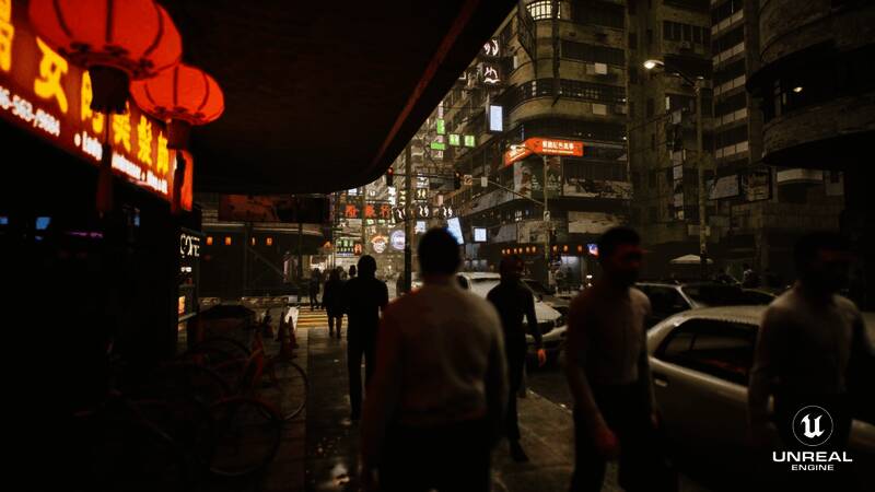 《热血无赖》虚幻 5 重制版截图 1