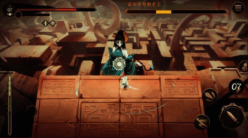 《暖雪》手游战斗画面