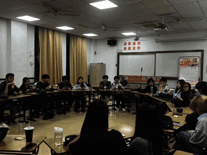 泰山科技学院闲娱桌游社活动现场2