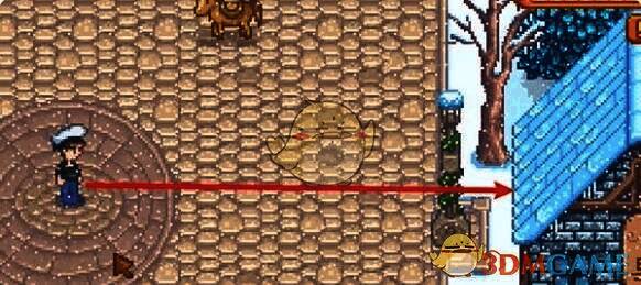 星露谷物语行走路线图1