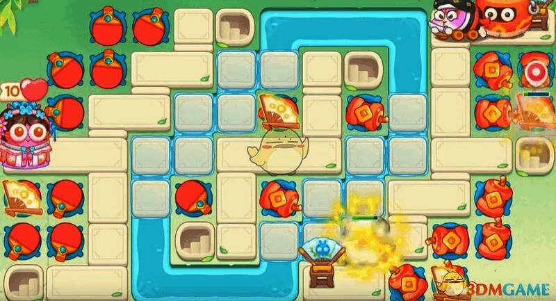 保卫萝卜4梁波波与祝秋秋第90关最终炮塔排序