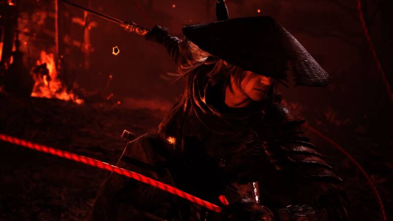 《影之刃零》武术动作展示画面