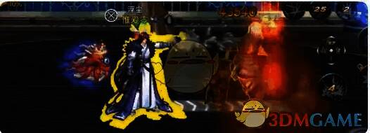 战斗中压低BOSS血线画面