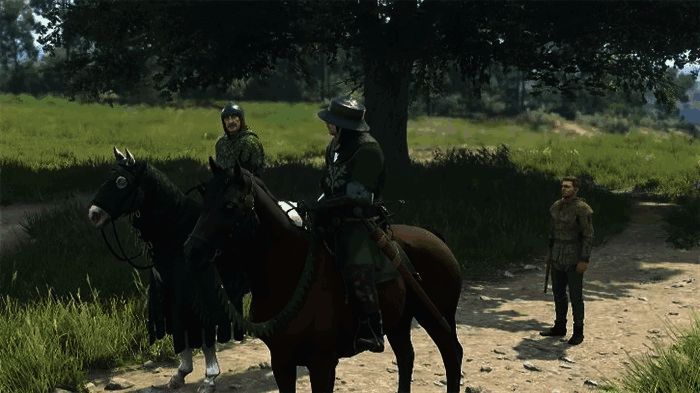 《天国：拯救2》长柄战斧另一视角画面