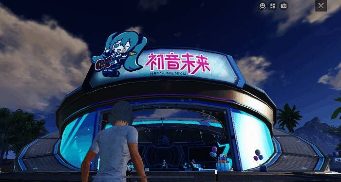 《和平精英》与初音未来联动相关画面3