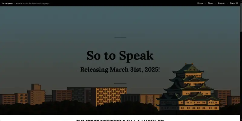 《So to Speak》官网相关图片