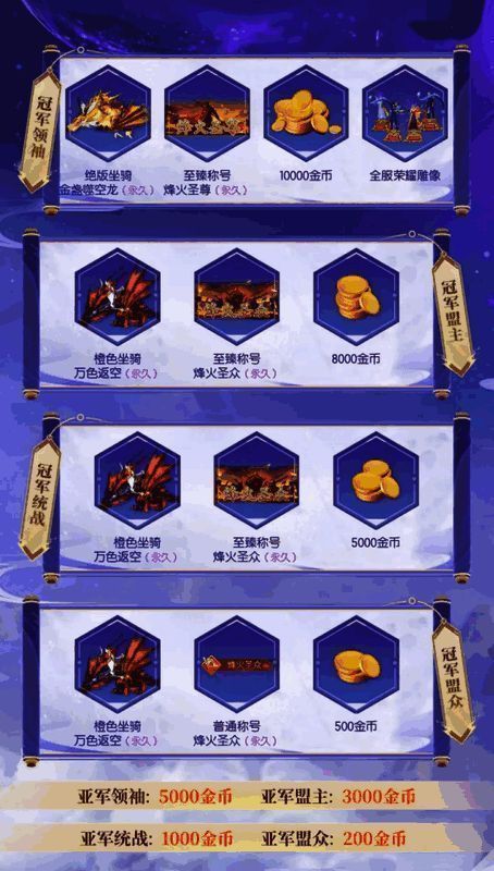 轩辕烽火圣战赛事宣传图