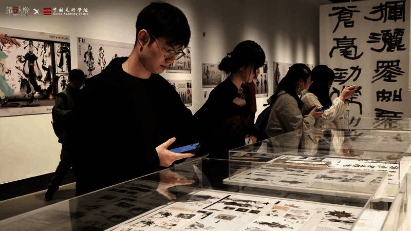 墨韵主题课程作品展相关图片3