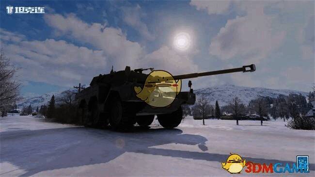 ERC 90 F1火炮细节画面