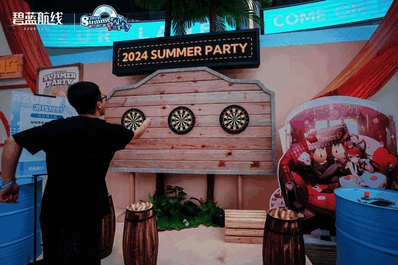 《碧蓝航线》上海站其他互动区域场景