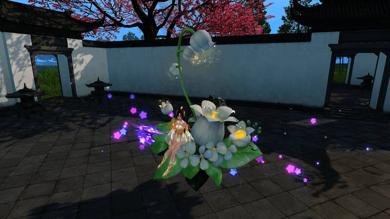 荷间风铃与清风醉梦家具展示图1