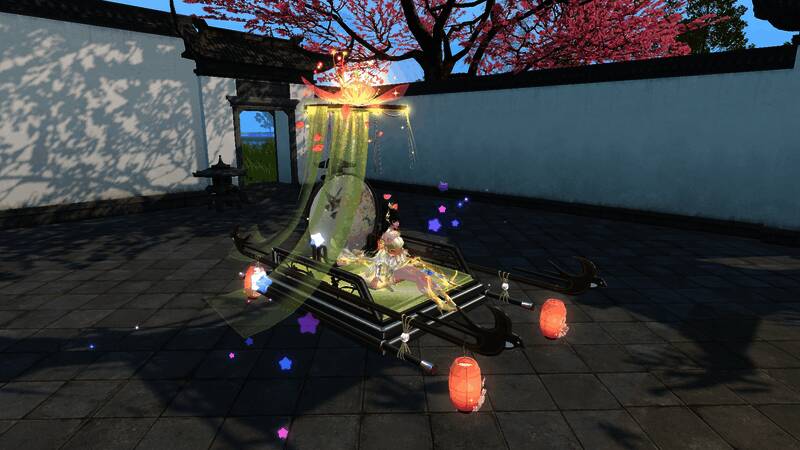 荷间风铃与清风醉梦家具展示图2