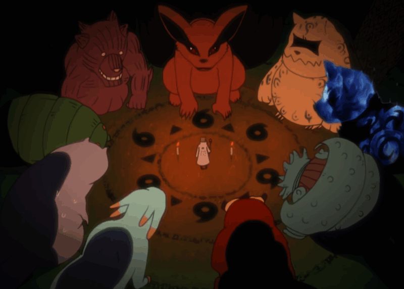 九尾妖狐相关图片