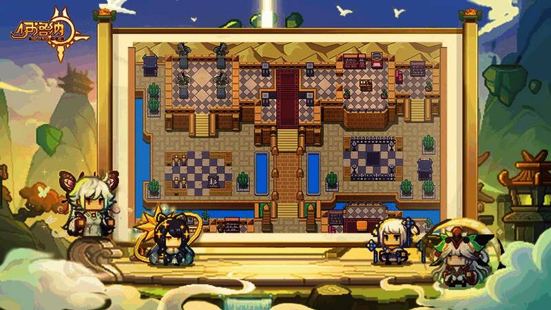 莱茵斯赫尔城镇画面