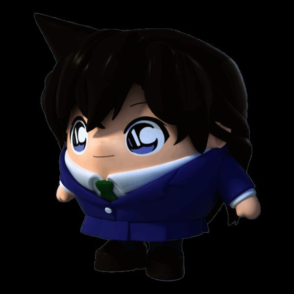 毛利兰蛋仔形象