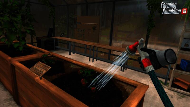 模拟农场VR相关画面