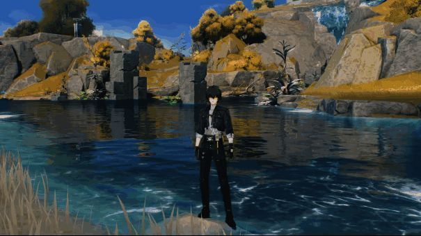 《鸣潮》升级后的场景画面