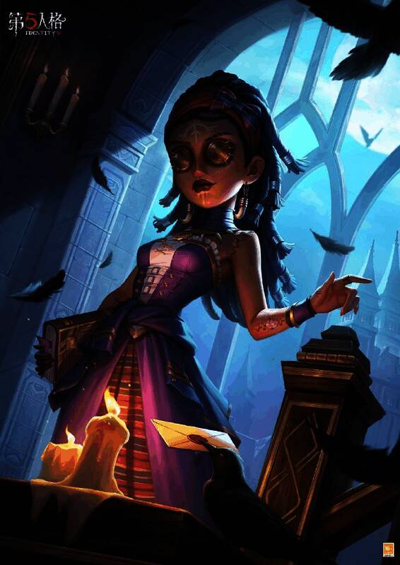 咒术师-‘答案’逆光站在阶梯上的画面