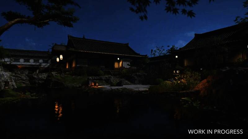 《刺客信条：影》Kakurega安全屋画面