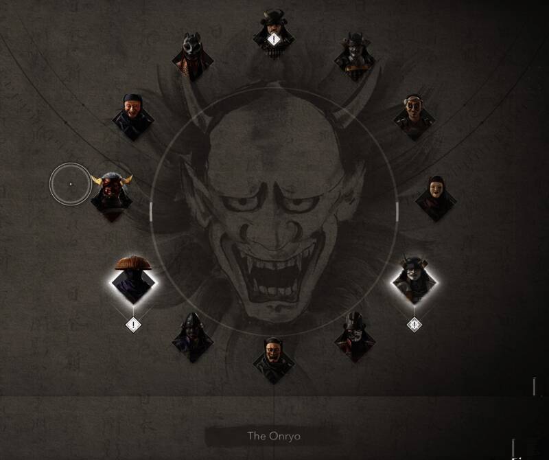 《刺客信条：影》主要敌人画面