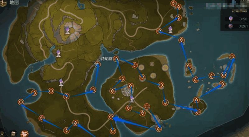 花焰群岛相关界面截图