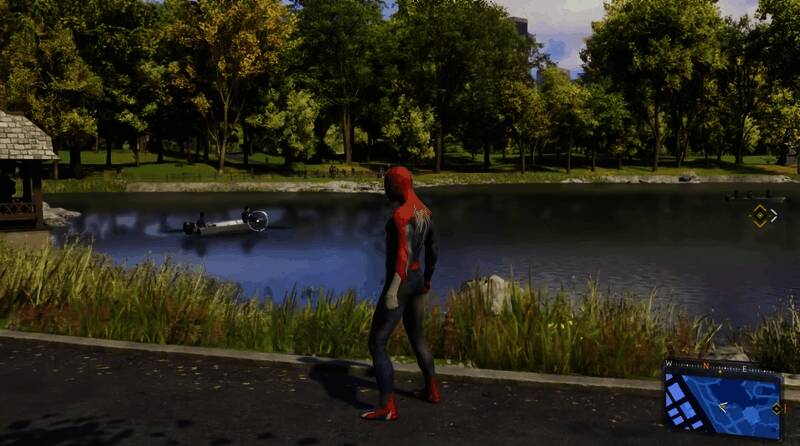 《漫威蜘蛛侠2》开启DLSS 4的相关画面1