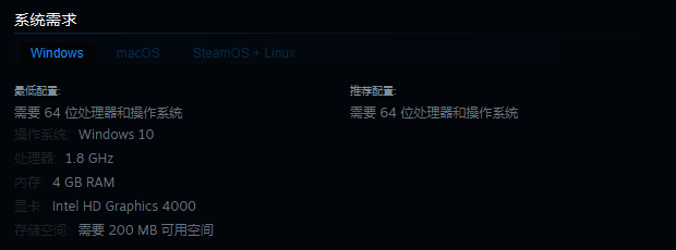 《So to Speak》推荐配置相关图片1