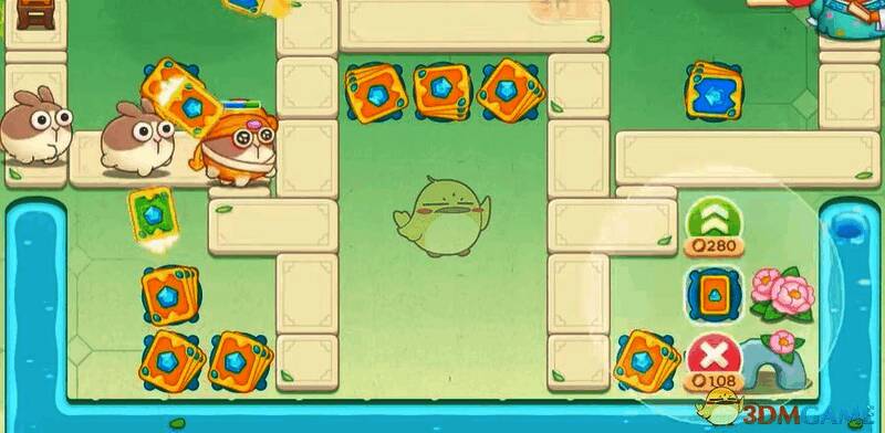 保卫萝卜4梁波波与祝秋秋第89关清理一波后在合适位置放置并升级卡牌示意图