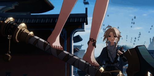 云璃的玉足画面