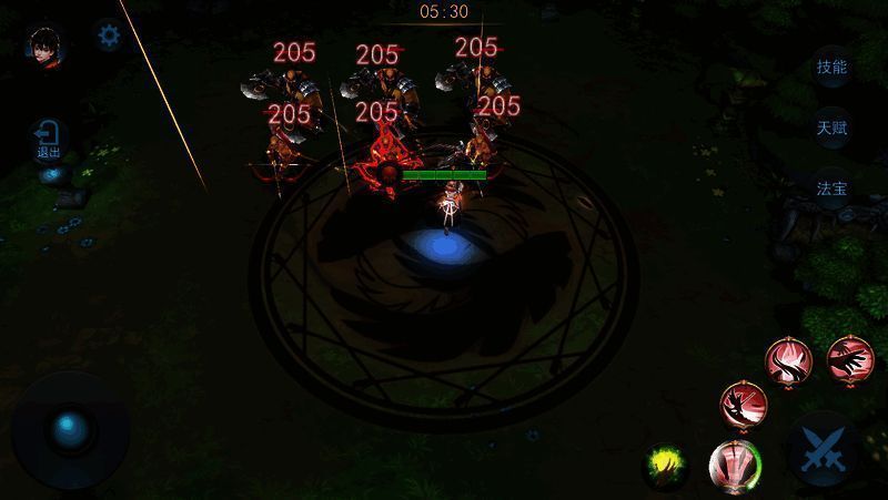 羽弥觉醒技能暗鸦血祭展示图