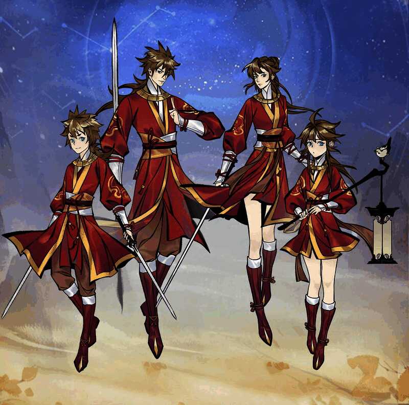 一念逍遥妖神记联动限定套装·妖灵师展示图