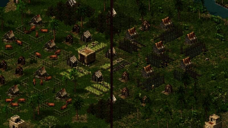 《要塞十字军东征:决定版》画面对比图2