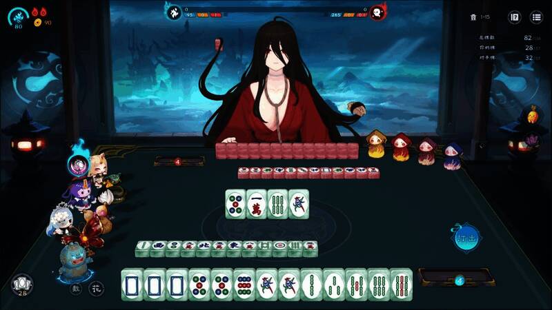 《我在地府打麻将》游戏截图1