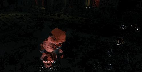 利用高低差地形悬浮技巧展示动图