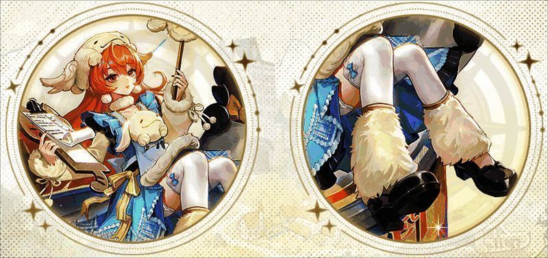 匣中少女在魔法罐头店工作的近景