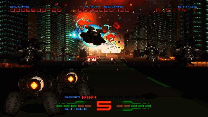 《NIGHT STRIKER GEAR》游戏截图5