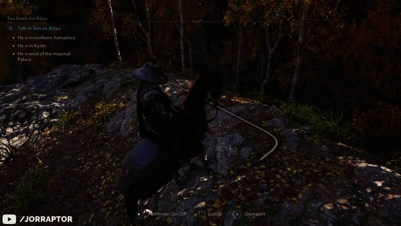 玩家探索时有路线指引的画面之一