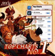 《剑与远征：启程》欧美公测IOS免费游戏榜成绩展示