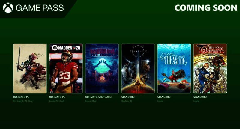 Xbox 2月Game Pass相关游戏宣传图