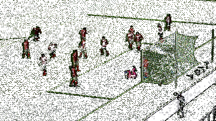 C罗炮弹式头球动图