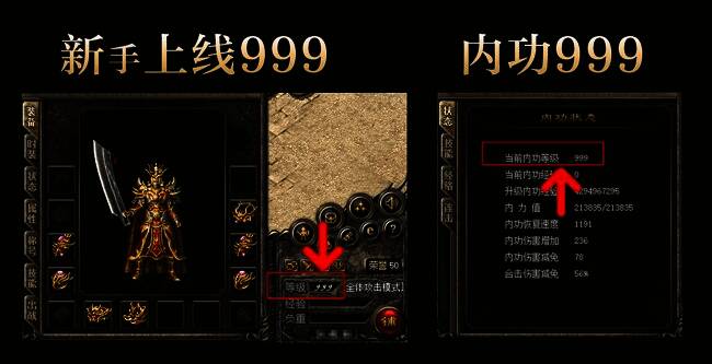 等级全满激情 PK 画面