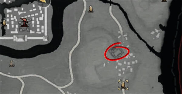 达安村北边祠堂外观图