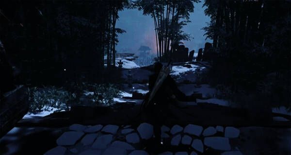 副本内断桥场景图