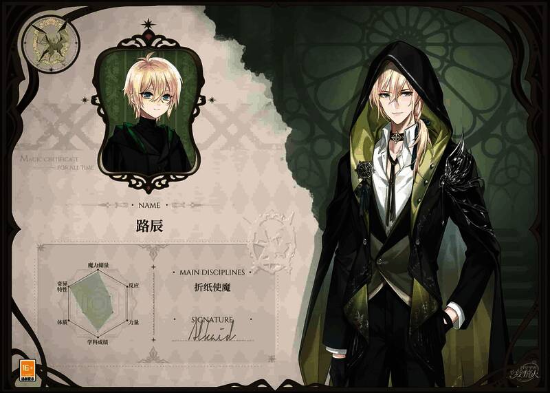 路辰筑形制服展示图