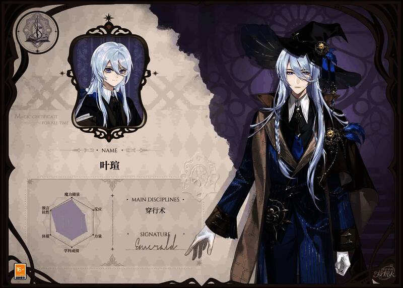 叶瑄术者制服展示图