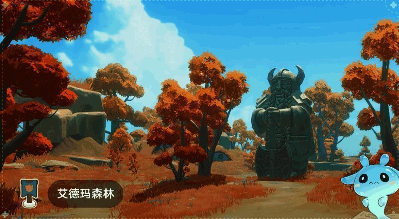 《出发吧麦芬》奇幻大陆区域景色