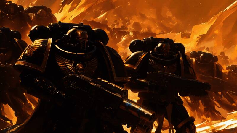 《战锤》相关宣传图片