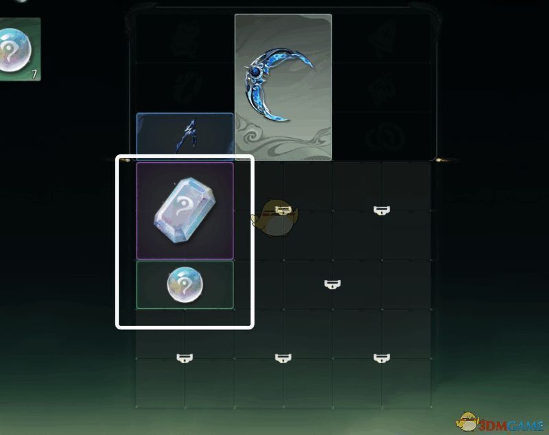 夕宝盘道具格展示